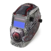 Lincoln Electric Bloodshot Welding Helmet 600s Auto-Dark 9-13 Shade, K3190-1