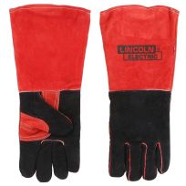 Lincoln Electric Premium Welding Gloves, Brown, KH643