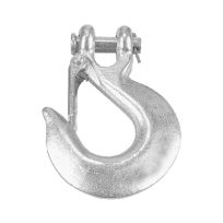 Koch Industries Clevis Slip Hook, G43 Zp Latch Bc 1/4 IN, 091213