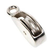 Koch Industries Solid Eye Single Pulley, 1-1/2 IN, 3171633