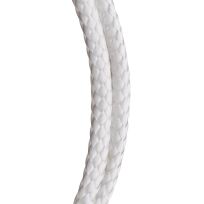 Koch Industries Nylon Diamond Braid White Rope, #6 3/16 X 50 FT, 5230625