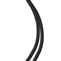 Koch Industries Paracord, Black, 5/32 IN x 100 FT, 5551836