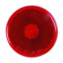 Optronics 2.5 IN Red Marker / Clearance Light for Recess Mount; PC Rated, MC57RS