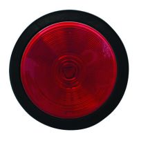 Optronics 4" Red Stop / Turn / Tail Light Kit with Grommet and PL-3 Pigtail, ST45RK