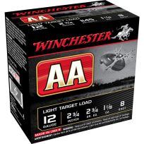 Winchester 12 Gauge - Light Target Load Ammo, 25-Round, AA128