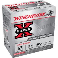 Winchester 12 Gauge - High Brass Ammo, 25-Round, X12P4