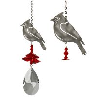 Woodstock Chimes Crystal Fantasy - Cardinal, CFCRD