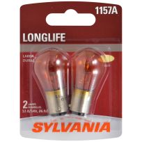 Sylvania 1157A Long Life Mini Bulb, 2-Pack, 1157ALL.BP2