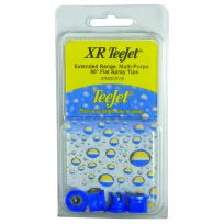 Teejet Extended Range, Multi-Purpose 80 Degree Flat Spray Tips, XR8003VS, 4-Pack, 7771142