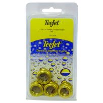 Teejet 11/16 IN - 16 Female Thread Nozzle Cap, CP1325, 4-Pack, 7771523