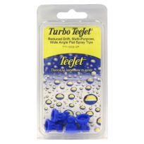 Teejet Reduced Drift, Multi-Purpose, Wide Angle Flat Spray Tips, TT11003-VP, 4-Pack, 7771573