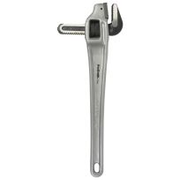 Pro-Grade 18 IN Offset Aluminum Pipe Wrench, 11719