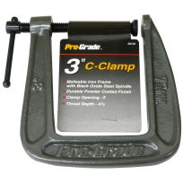 Pro-Grade C-Clamp (Deep Throat), 3 IN X 4-1/2 IN, 59135