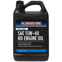 Harvest King All Fleet HD Engine Oil, SAE 15W-40, HK035, 1 Gallon