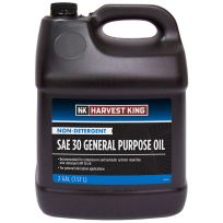 Harvest King Non-Detergent General Purpose Oil, SAE 30, HK054, 2 Gallon