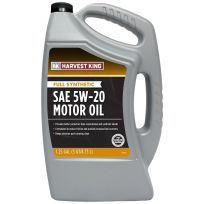 Harvest King Full Synthetic Motor Oil, SAE 5W-20, HK068, 1.25 Gallon