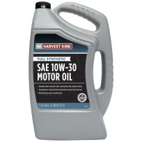 Harvest King Full Synthetic Motor Oil, SAE 10W-30, HK074, 1.25 Gallon