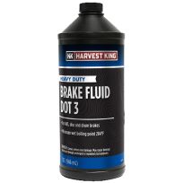 Harvest King Heavy Duty Brake Fluid DOT 3, HK90, 1 Quart