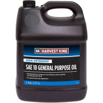 Harvest King Non-Detergent General Purpose Oil, SAE 10, HK077, 2 Gallon