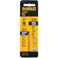 DEWALT Pilot Point Drill Bit, DW1370, 1/16 IN