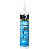 DAP Alex Flex Premium Molding & Trim Acrylic Latex Siliconized Sealant, 7079818542, White, 10.1 OZ