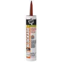 DAP BLOCKADE Fire-Rated High Performance Intumescent Acrylic Latex Sealant, 7079818858, Red, 10.1 OZ