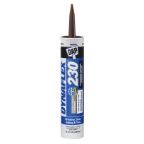 DAP Dynaflex 230 Premium Elastomeric Sealant, 7079818418, Brown, 10.1 OZ