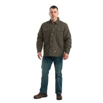 Berne Apparel Men's Heartland Duck Shirt Jacket