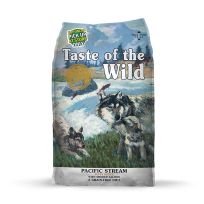 Taste Of The Wild Pacific Stream Grain Free Smoked Salmon Recipe Puppy Food, 8614011, 28 LB Bag