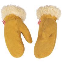 Kinco Kids' Lined Suede Deerskin Mitt