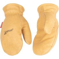 Kinco Kids' Axeman Lined Grain Leather Mitt