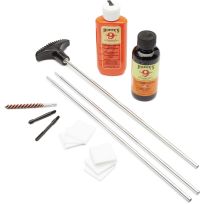 Hoppe's Cleaning Kit .22 - .225 Caliber Rifle w/ Alum Rod, Clam, U22B