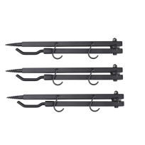 .30-06 Outdoors Huntin' Hanger, 2 Hook, 3-Pack, HANGLG-3, Black, Large