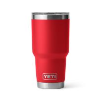 YETI® Rambler® Tumbler with Magslider™ Lid, 21071501391, Rescue Red, 30 OZ