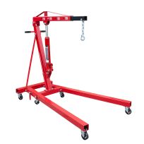 BIG RED Steel Engine Hoist / Shop Crane With Foldable Frame 2 Ton Capacity, T32001CX