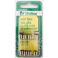 Littelfuse Assortment Fuse Agc 3ag 32v, 10a-20a, 0AGC0004ZP