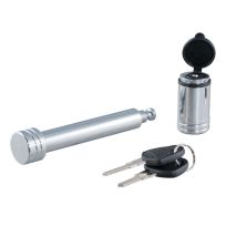 5/8" HITCH LOCK (2" OR 2-1/2" RECEIVER  BARBELL  CHROME)