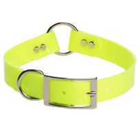 Mendota Pet Safety Collar, 64322, Yellow, 1 IN x 22 IN