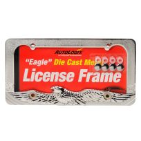 Allison License Plate Metal Eagle Frame, 92-6395