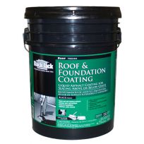 Black Jack Roof And Foundation Coating, 6190-9-30, 4.75 Gallon