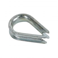 Koch Industries Standard Thimble, Zinc Plated, 1/8 IN, 074123
