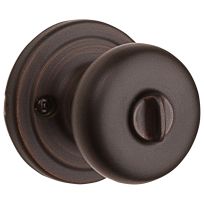 Kwikset Polo Bed / Bath Knob, 93001-867, Venetian Bronze