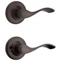 Kwikset Balboa Hall / Closet Lever, 92001-526, Venetian Bronze