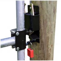 Powerfields 2-Way Lockable Gate Latch, Fits 1.62 IN - 2 IN, P-GL2W