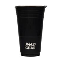 Wyld Gear Cup, WYLD16-18BK, Black, 16 OZ