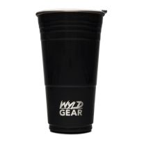 Wyld Gear Cup, WYLD24-18BK, Black, 24 OZ