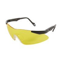 Allen Reaction Shooting Safety Glasses, Yellow Lens and Gray Frame, 2272