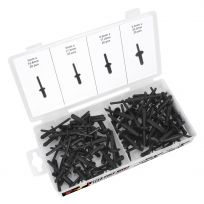 Performance Tool Poly Rivet Assortment, 80-Piece, W5250