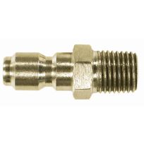 Valley Industries Pressure Washer Quick Connect Plug - 3/8 IN QC x 3/8 IN MNPT, PK-85300105