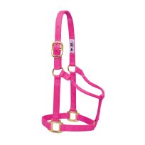 Weaver Equine Original Non-Adjustable Nylon Horse Halter, 35-7005-DP, Diva Pink, Average